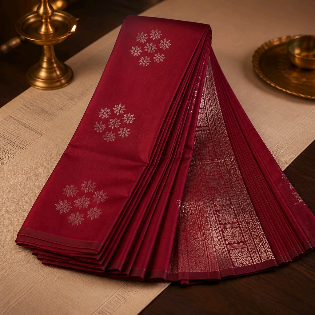 Semi cotton silk